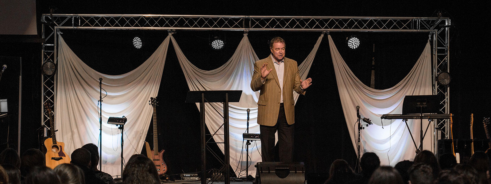 blackaby preaches at chapel