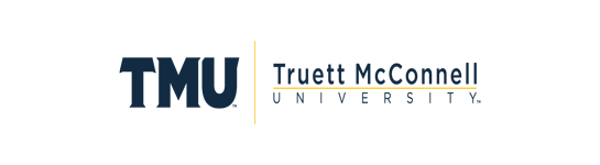 TMU word mark - monogram lockup with unacceptable proportions