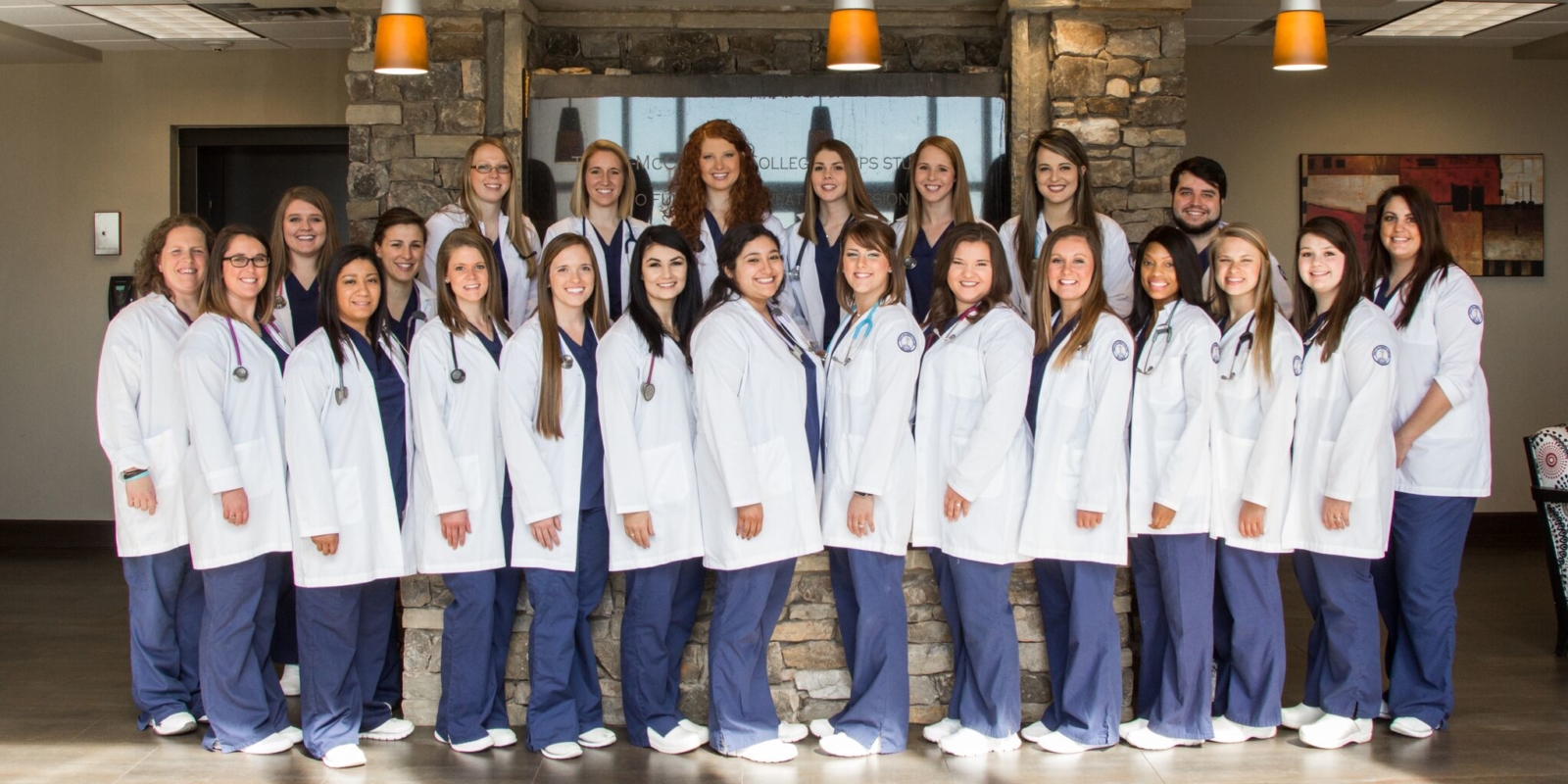 TMU nursing students