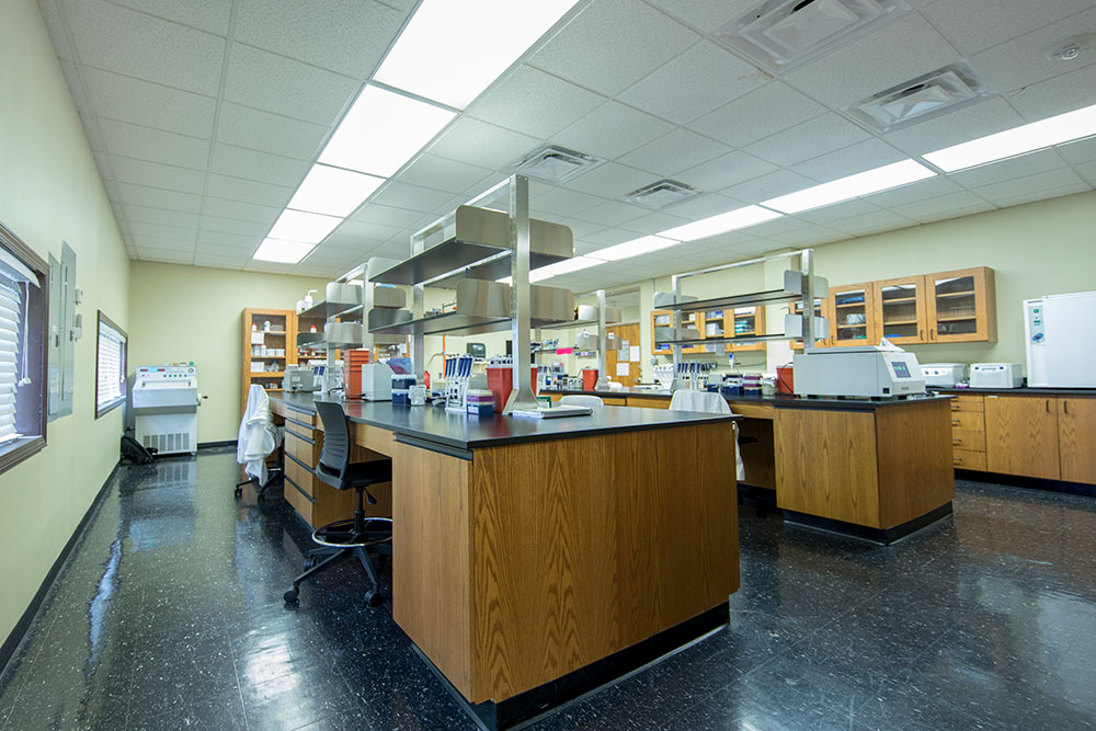 Biology research lab