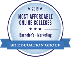 2019 Most Affordable Online Colleges Bachelor's Marketing SR Education Group